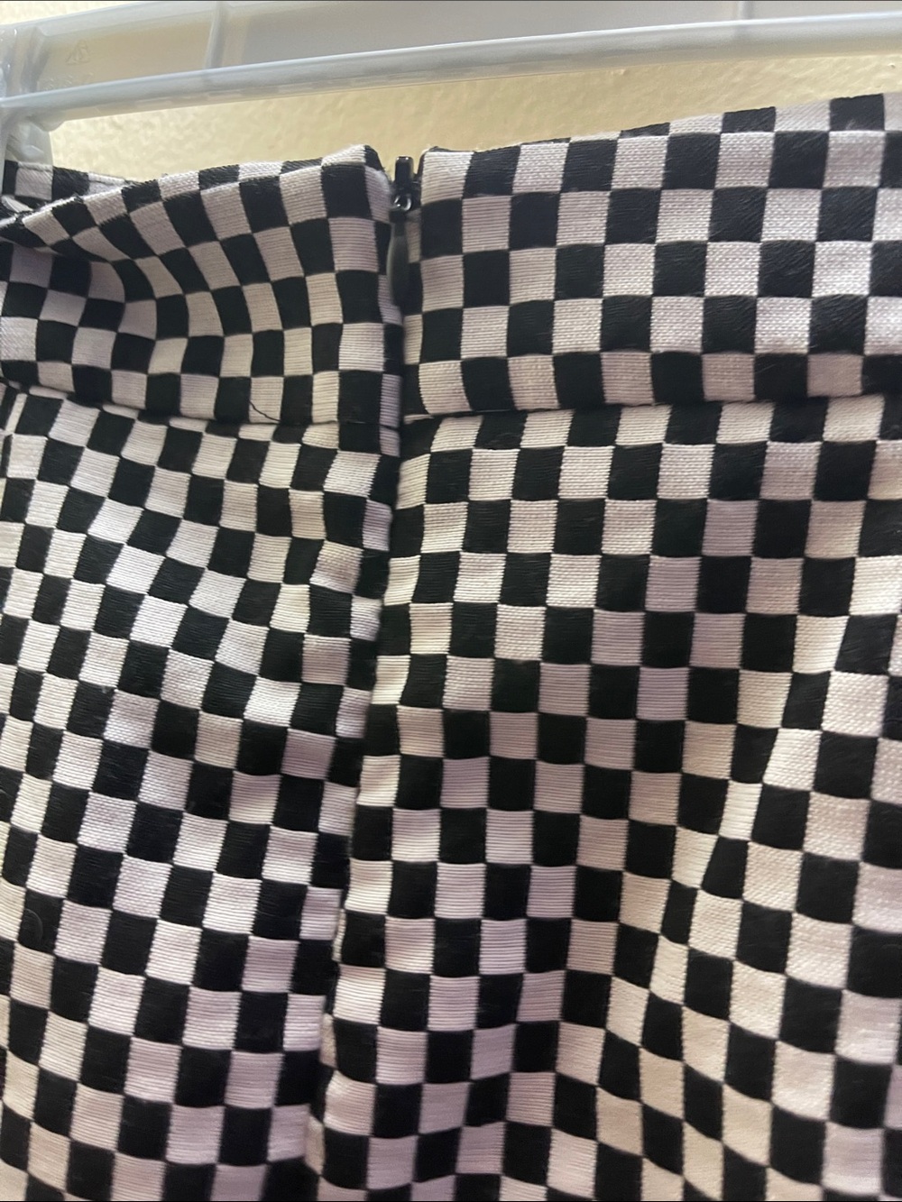 Zara checkered mini skirt small - Picture 4 of 8